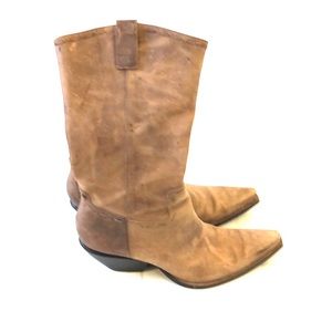 BCBGirls brown cowboy boots size 39